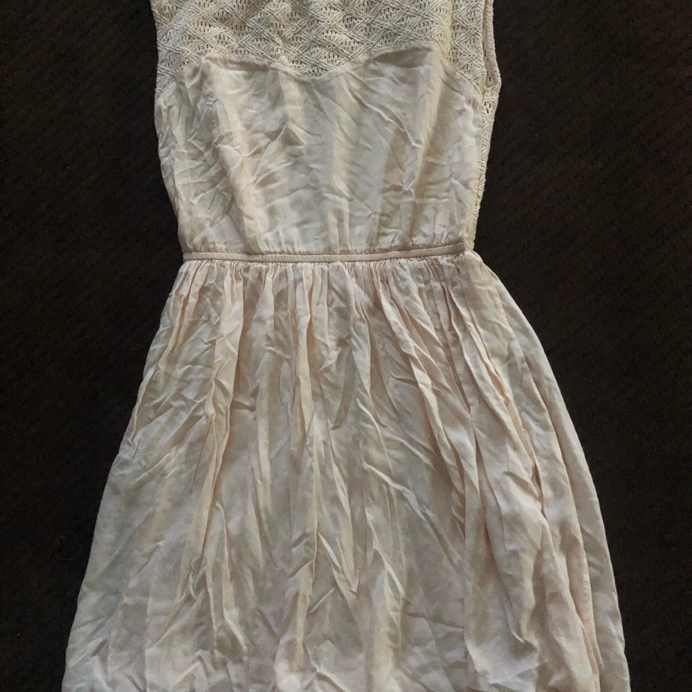 Elegant Lace and Satin Dress